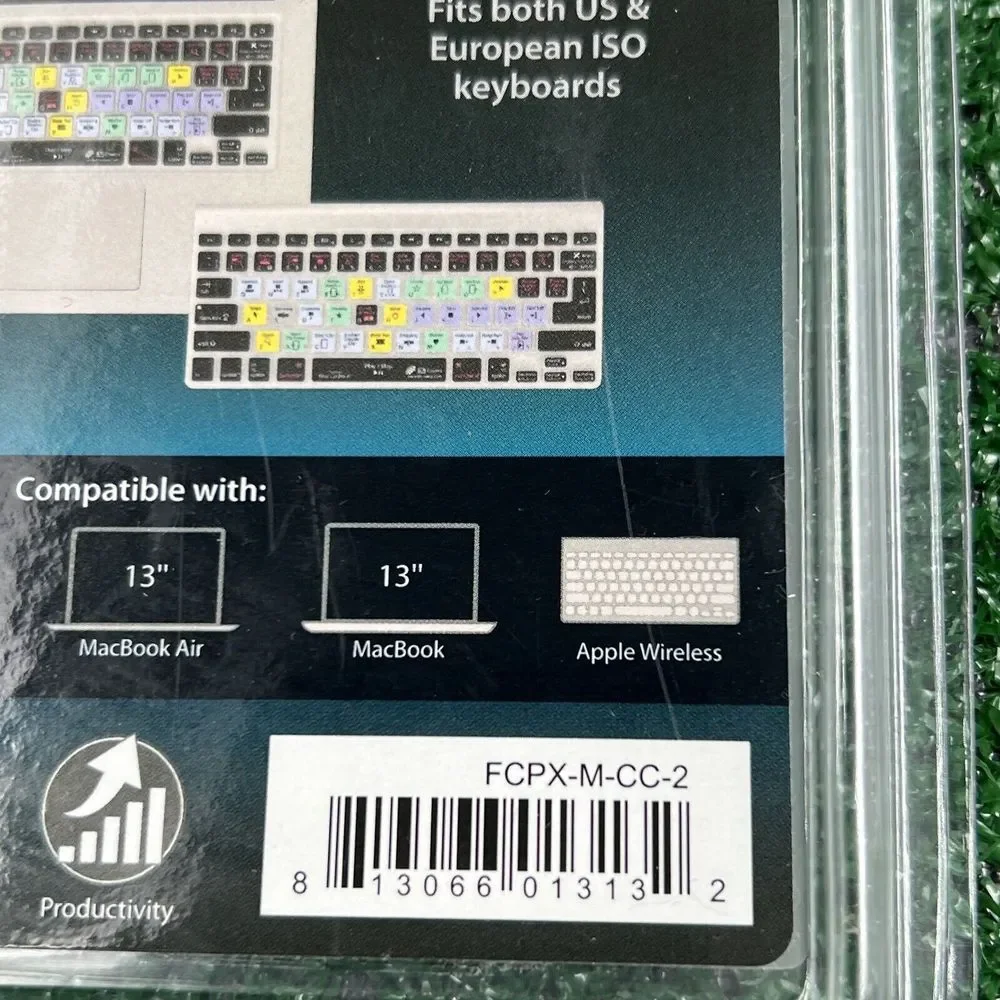KB Covers Final Cut Pro X Keyboard Cover For MacBook Pro-MacBook‎ New